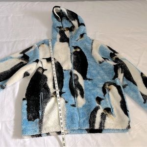 Supreme penguin fleece jacket (L)